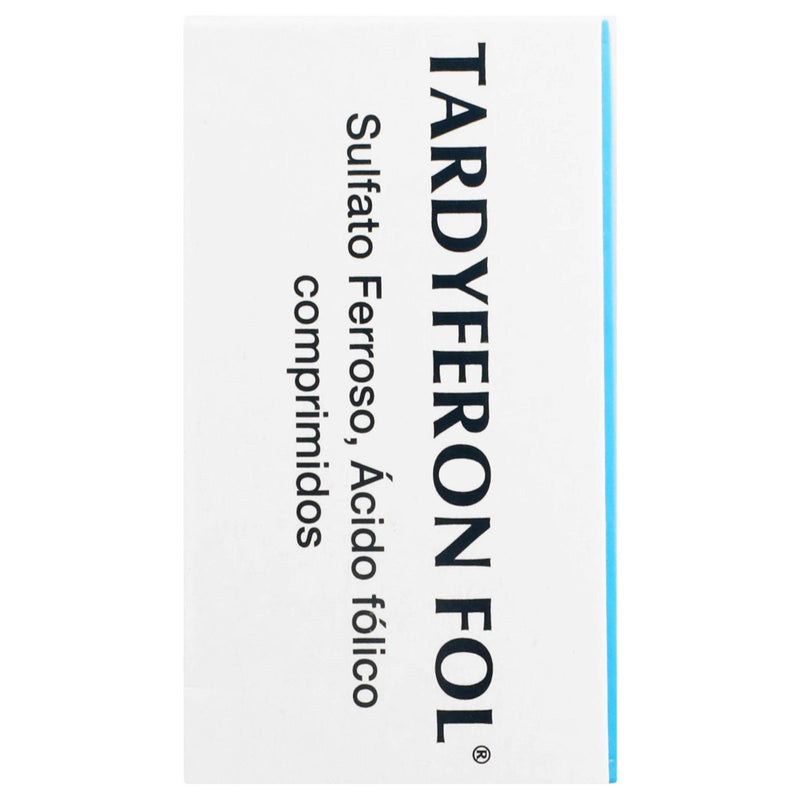 Tardyferon Fol 80Mg/0.35Mg Con 30 Comprimidos (Sulfato Ferroso/Acido Folico) - WeCare Pharma
