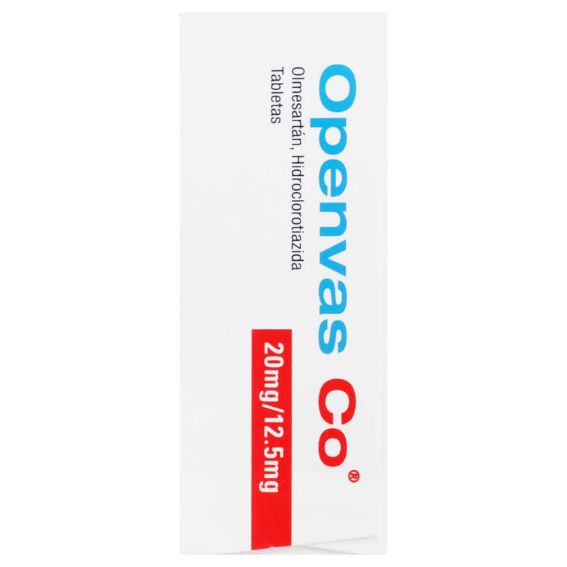 Openvas Co (Olmesartán/Hidroclorotiazida) 20Mg/12.5Mg Tabletas Con 28 - WeCare Pharma