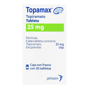 Topamax 25Mg Con 20 Tabletas (Topiramato) - WeCare Pharma