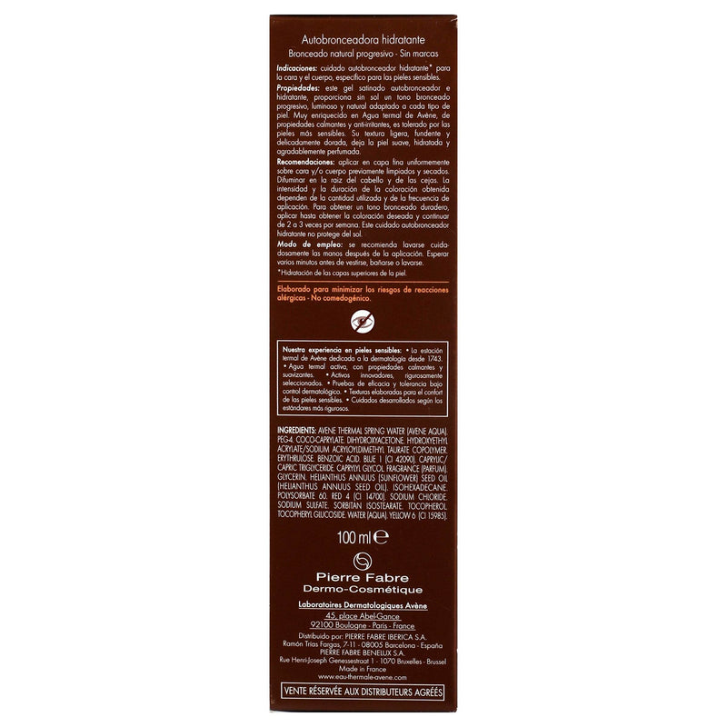 Avene Autobronceadora Facial Y Corporal Crema 100Ml - WeCare Pharma