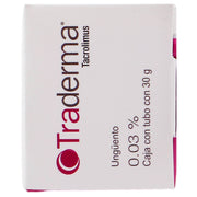 Traderma Ung 0.03% 30G (Tacrolimus) - WeCare Pharma
