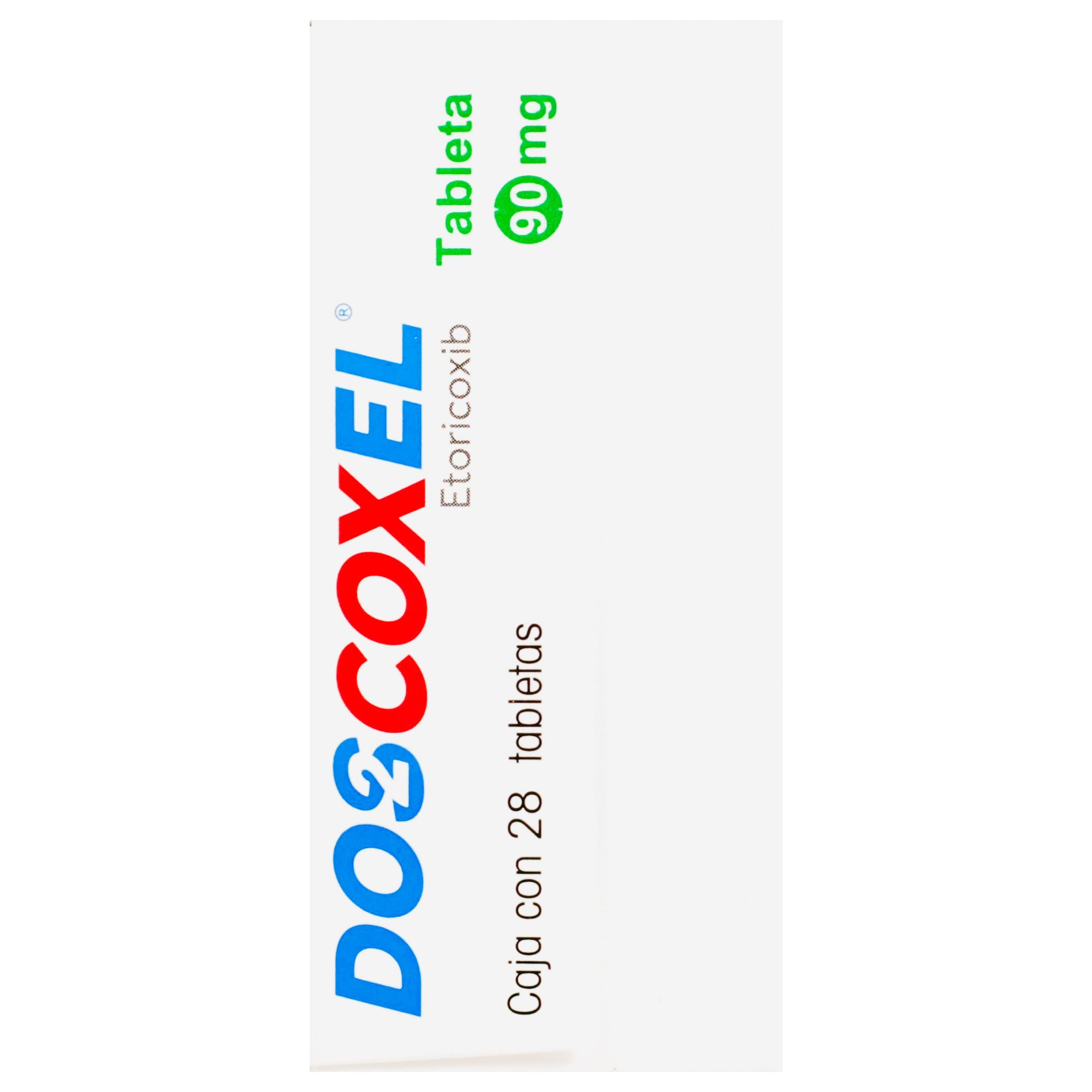 Doscoxel 90Mg Con 28 Tabletas (Etoricoxib) 7 - 7501299309179