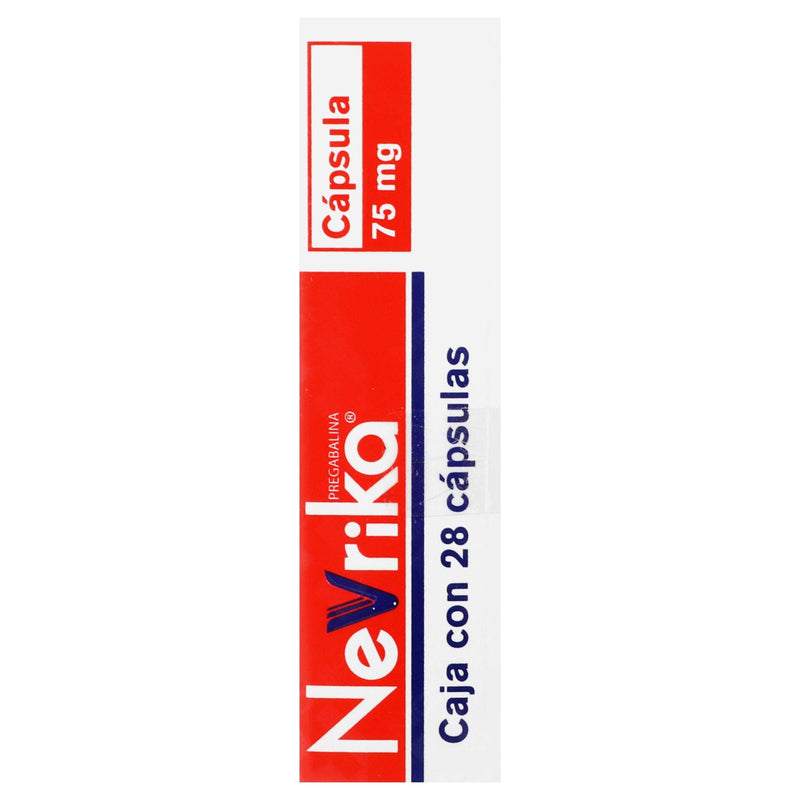 Nevrika 75Mg Con 28 Capsulas (Pregabalina) - WeCare Pharma
