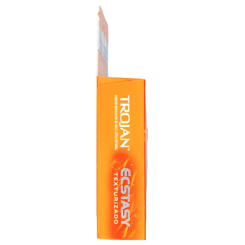 Condón Trojan Ecstasy Texturizado Con 2 - WeCare Pharma