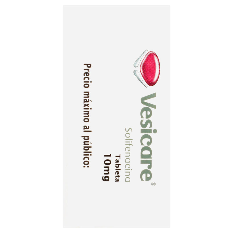 Vesicare 10Mg Con 10 Tabletas (Solifenacina) - WeCare Pharma