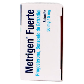 Metrigen Fuerte 50Mg/5Mg Con 1 Ampulas (Progesterona/Benzoato De Estra ...