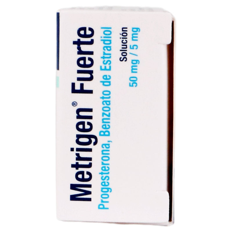 Metrigen Fuerte 50Mg/5Mg Con 1 Ampulas (Progesterona/Benzoato De Estradiol) - WeCare Pharma