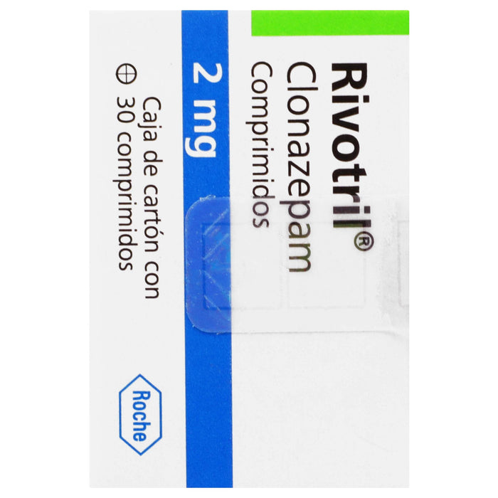 Rivotril (Clonazepam) Tabletas 2Mg Con 30 - WeCare Pharma