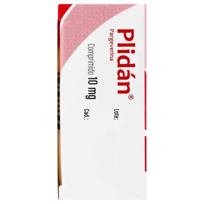 Plidan Grageas 10Mg Con 20 (Pargeverina) 7 - 7501300408259