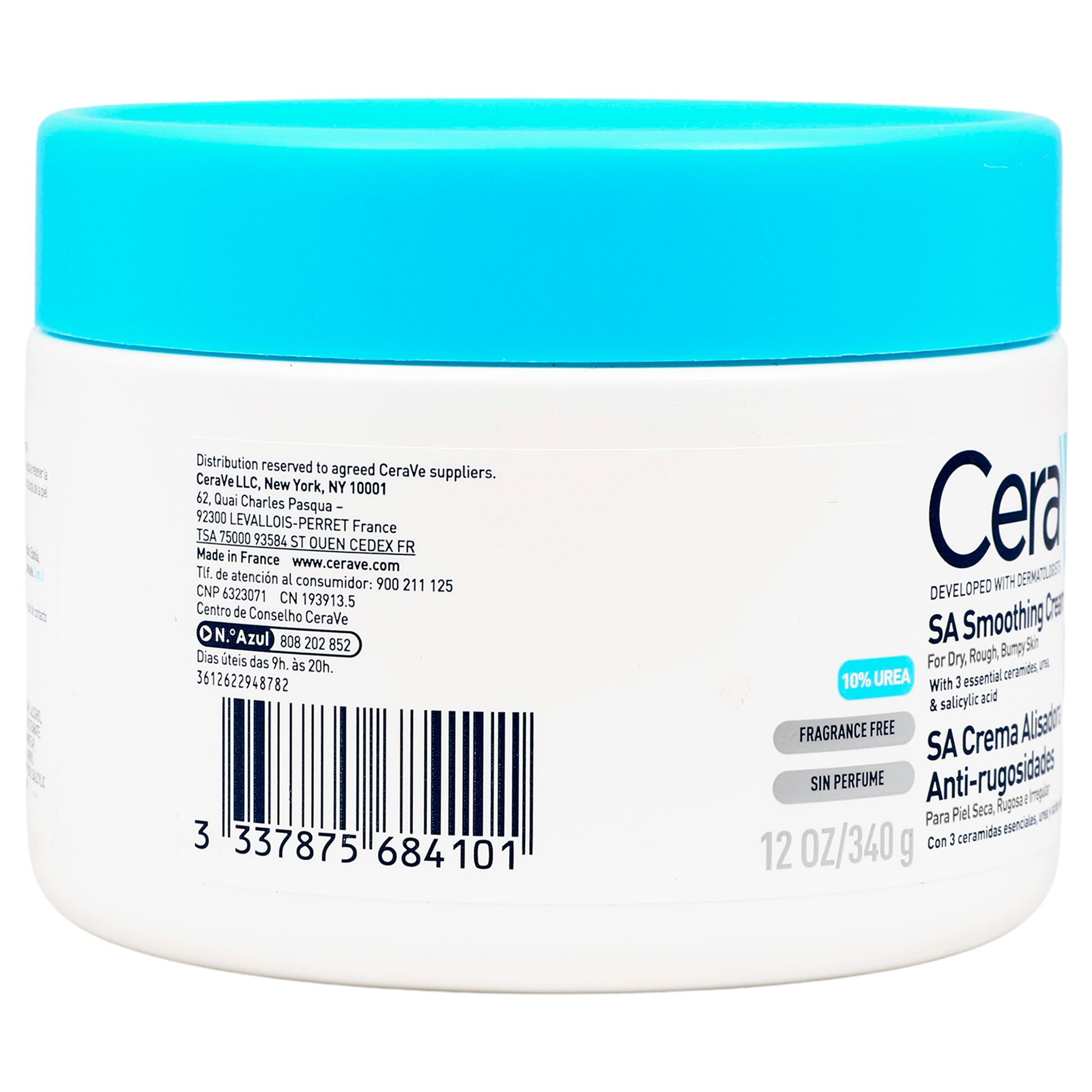 Cerave Crema Alisadora Anti-Rugosidades 340Ml 6 - 3337875684101