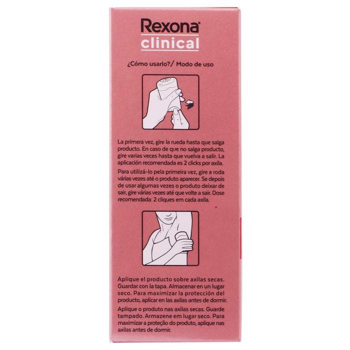 Desodorante Rexona Woman Clinical Crema Stick 48G 079400052926 8