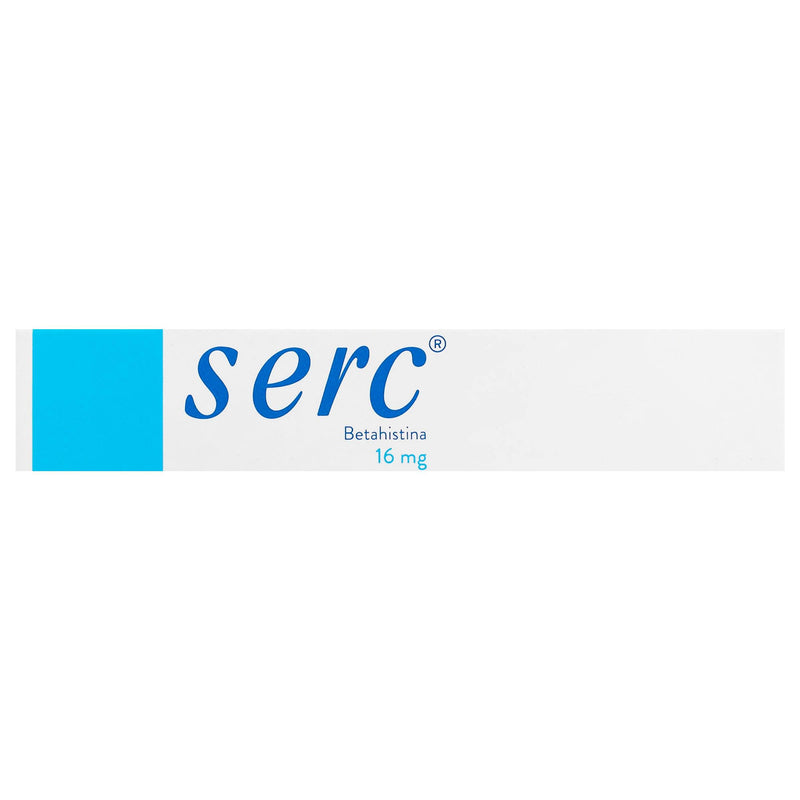 Serc 16Mg Con 20 Tabletas (Betahistina) - WeCare Pharma