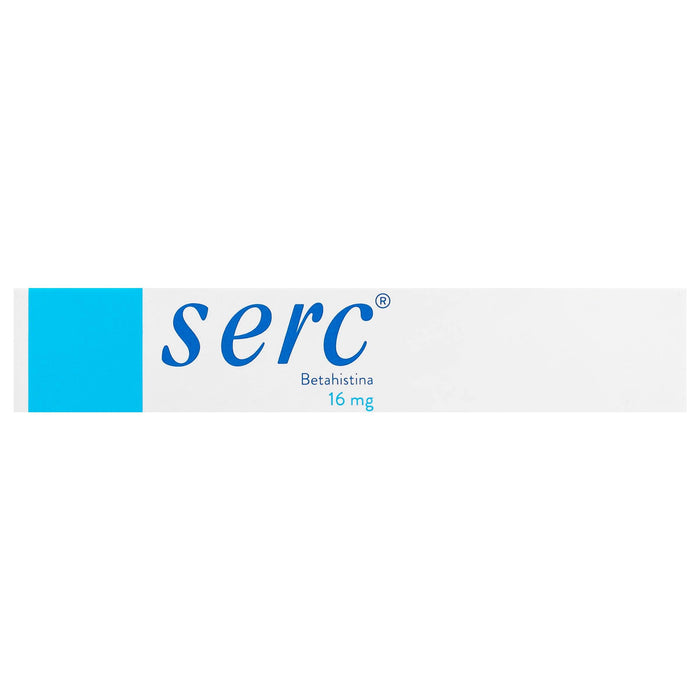Serc 16Mg Con 20 Tabletas (Betahistina) - WeCare Pharma