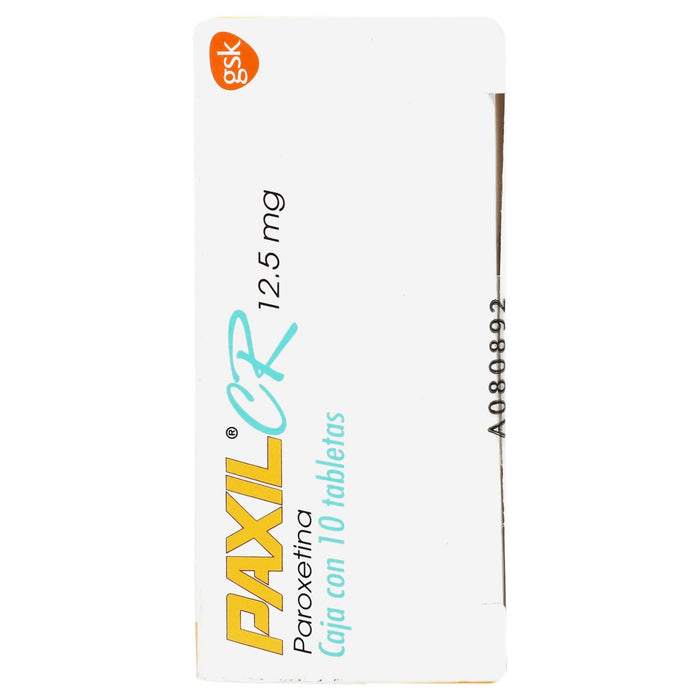 Paxil Cr 12.5Mg Con 10 Tabletas (Paroxetina) - WeCare Pharma