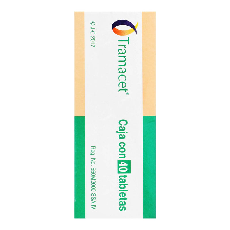 Tramacet 37.5Mg/325Mg Con 40 Tabletas (Tramadol/Paracetamol) - WeCare Pharma