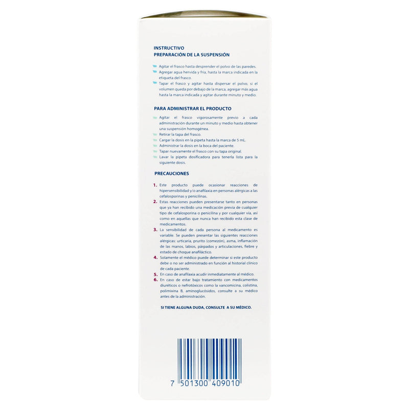 Cefuracet Suspensión 250Mg/5Ml 50Ml (Cefuroxima) - WeCare Pharma