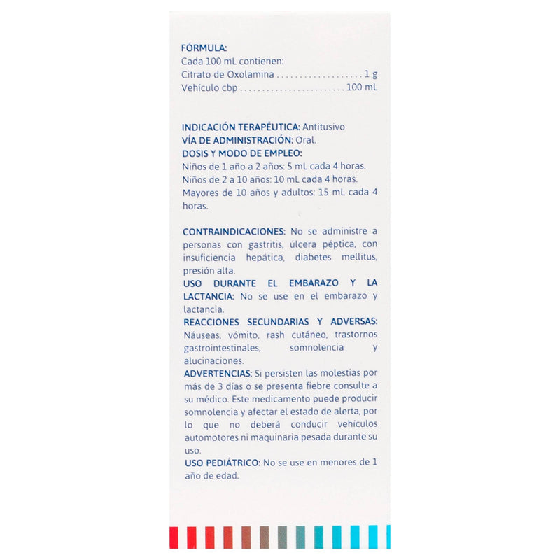Oxathos Jarabe 1G/100Ml 115Ml (Oxolamina) - WeCare Pharma