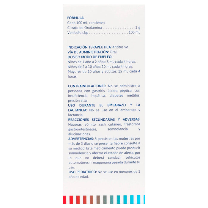 Oxathos Jarabe 1G/100Ml 115Ml (Oxolamina) - WeCare Pharma