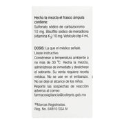 Hemosin-K 10Mg/5Ml Con 3 Ampulas (Carbazocromo/Bisulfito Sodico De Menadiona) - WeCare Pharma
