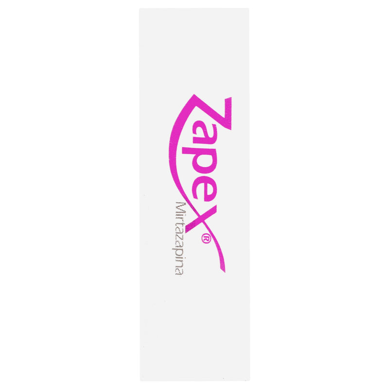 Zapex 30Mg Con 10 Tabletas (Mirtazapina) - WeCare Pharma