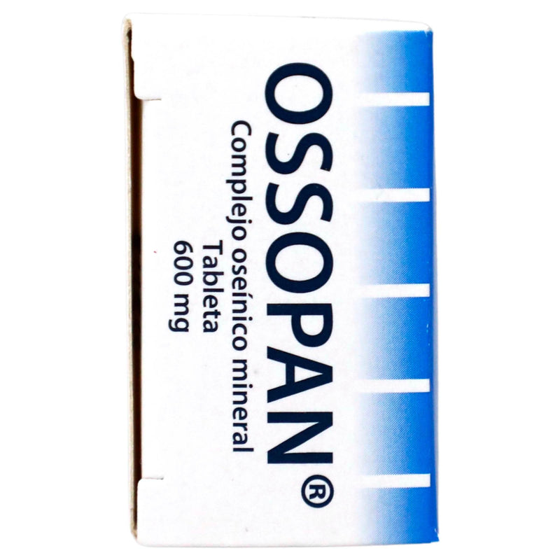 Ossopan 600Mg Con 30 Tabletas (Complejo Oseinico Mineral) - WeCare Pharma