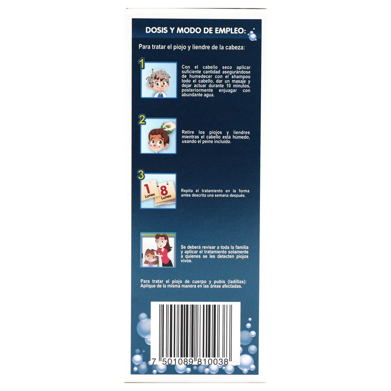 Herklin Shampoo Pediculicida 120Ml - WeCare Pharma