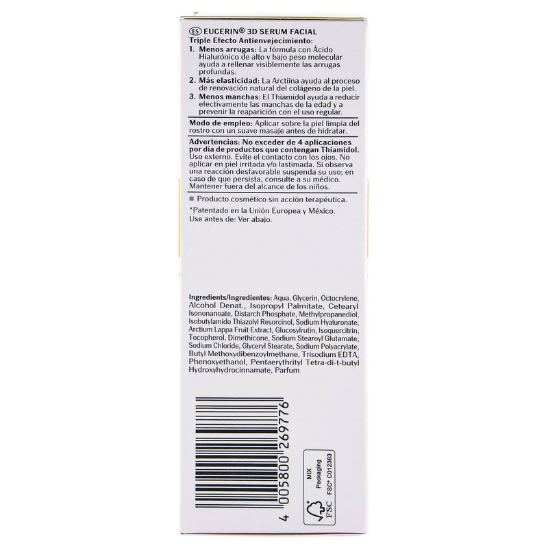 Eucerin Hyaluron Filler Elasticity Serum 30Ml - WeCare Pharma