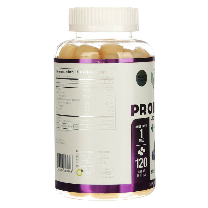 Just Probióticos Suplemento Alimenticio Arándano Gomitas Con 120 - WeCare Pharma