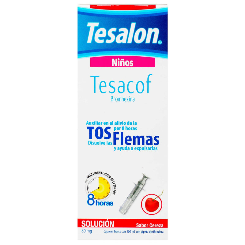 Tesacof Niños Solución 80Mg/100Ml (Bromhexina) - WeCare Pharma