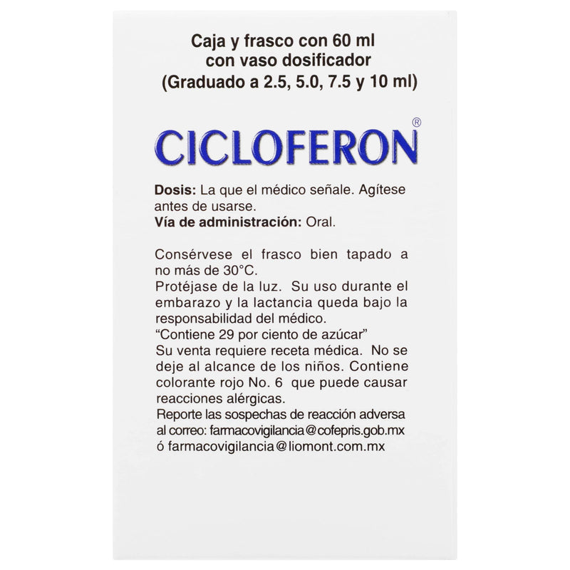 Cicloferon Suspensión 200Mg/5Ml 60Ml (Aciclovir) - WeCare Pharma