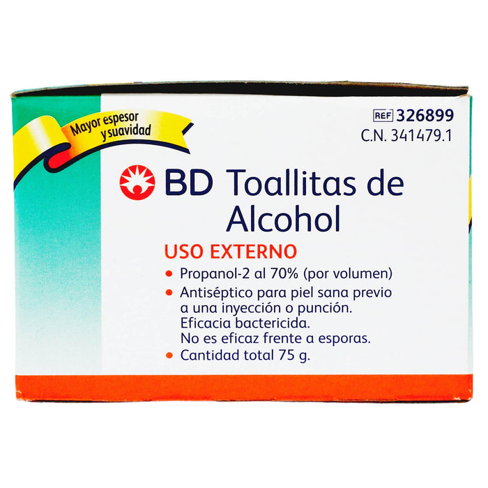 Toallitas Alcohol Bd Con 100 - WeCare Pharma