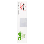 Cialis 5Mg Con 14 Tabletas (Tadalafil) - WeCare Pharma