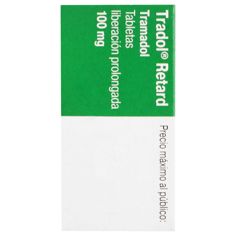 Tradol Retard 100Mg Con 30 Tabletas (Tramadol) - WeCare Pharma