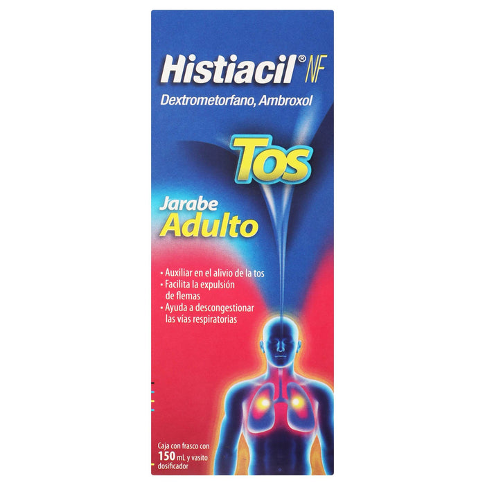 Histiacil Nf Ad Jarabe 225Mg/225Mg 150Ml (Dextrometorfano/Ambroxol) - WeCare Pharma