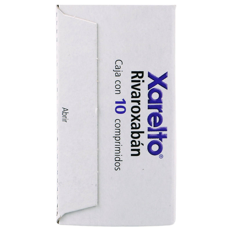 Xarelto 10Mg Con 10 Comprimidos (Rivaroxaban) - WeCare Pharma