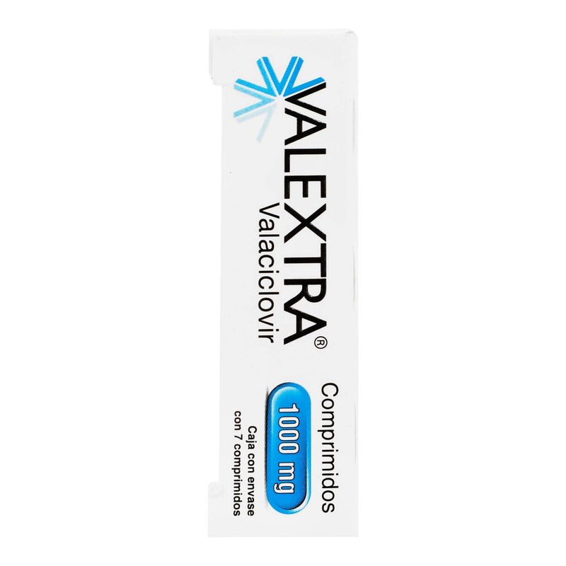 Valextra 1000Mg Con 7 Capsulas (Valaciclovir) - WeCare Pharma