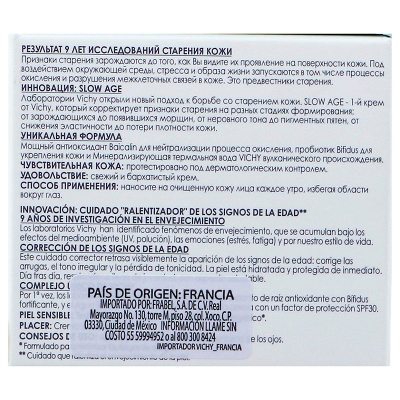 Vichy Crema Slow Age 50Ml - WeCare Pharma