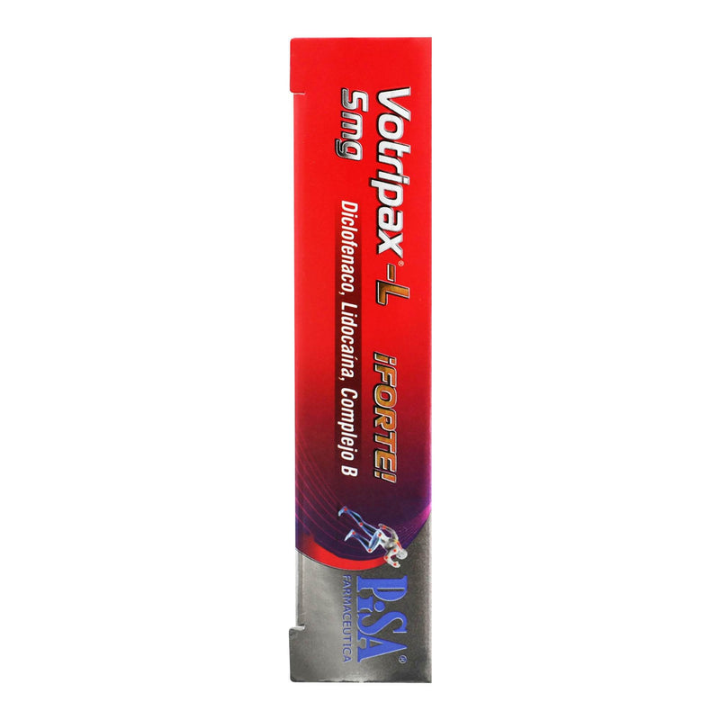 Votripax-L Forte 5Mg/3Ml Con 1 Ampulas (Diclofenaco/Complejo B/Lidocaina) - WeCare Pharma