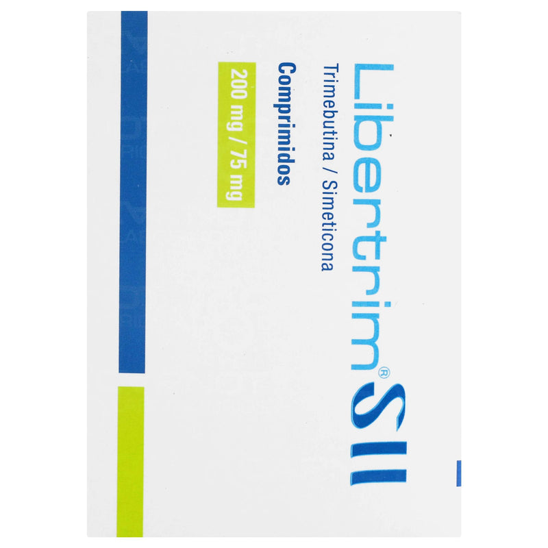 Libertrim Sii 200Mg/75Mg Con 24 Comprimidos (Trimebutina/Simeticona) - WeCare Pharma