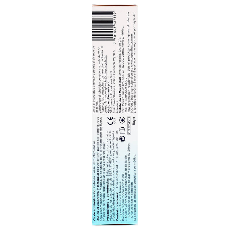 Bepanthen Crema 5% 100G (Dexpanthenol) - WeCare Pharma
