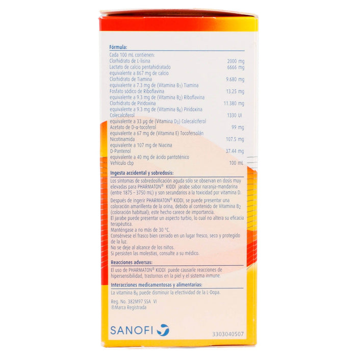 Pharmaton Kiddi Jarabe 100Ml (Multivitaminas) - WeCare Pharma