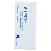 Urizia 6Mg/0.4Mg Con 30 Tabletas (Solifenacina/Tamsulosina) - WeCare Pharma