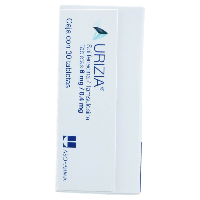 Urizia 6Mg/0.4Mg Con 30 Tabletas (Solifenacina/Tamsulosina) - WeCare Pharma