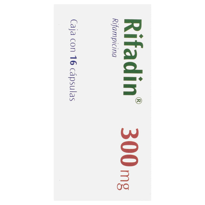 Rifadin 300Mg Con 16 Capsulas (Rifampicina) - WeCare Pharma