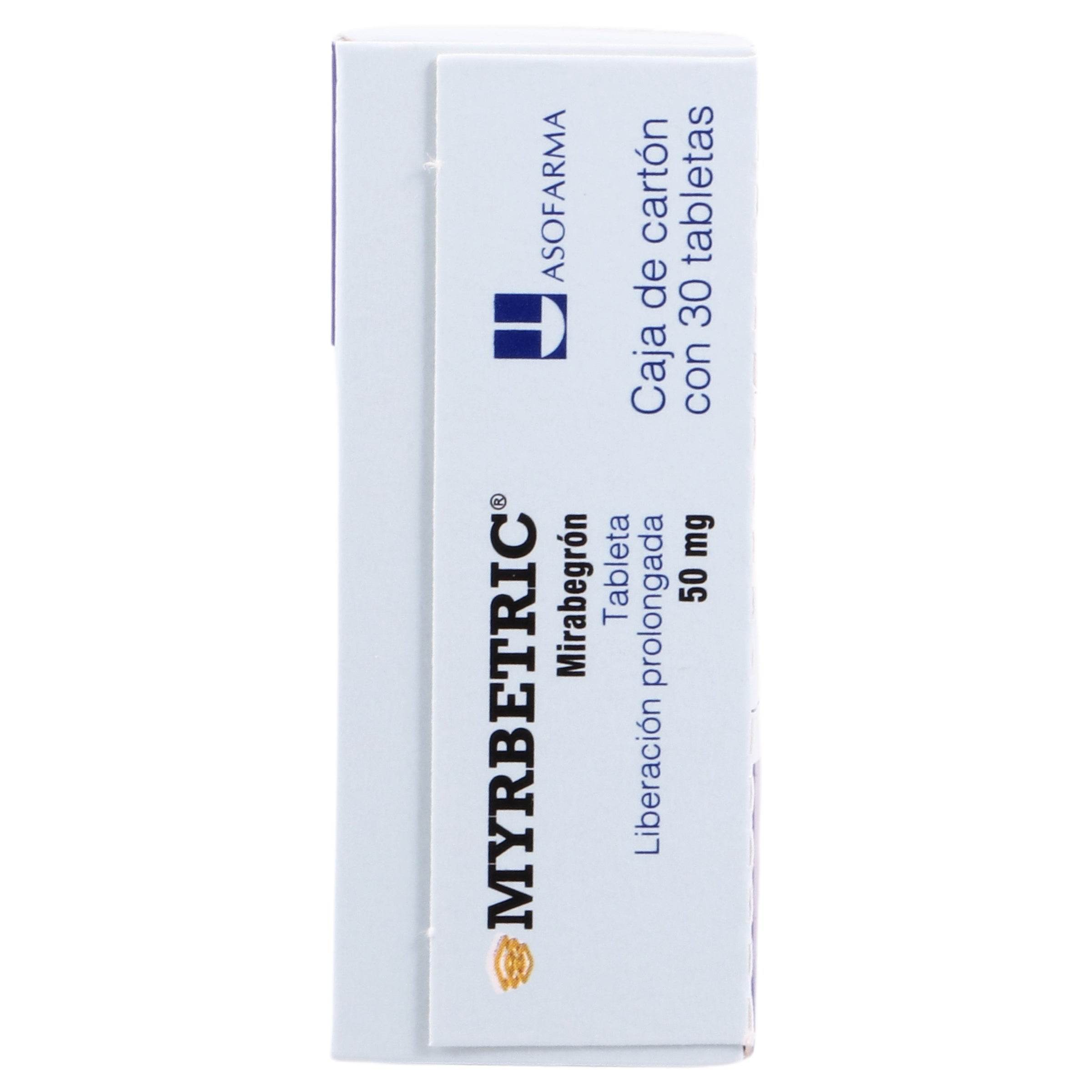 Myrbetric 50Mg Con 30 Tabletas Mirabegron WeCare Pharma