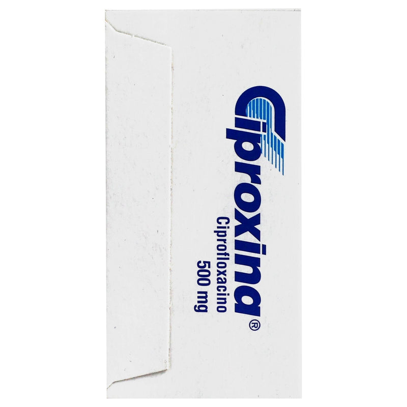 Ciproxina 500Mg Con 8 Tabletas (Ciprofloxacino) - WeCare Pharma