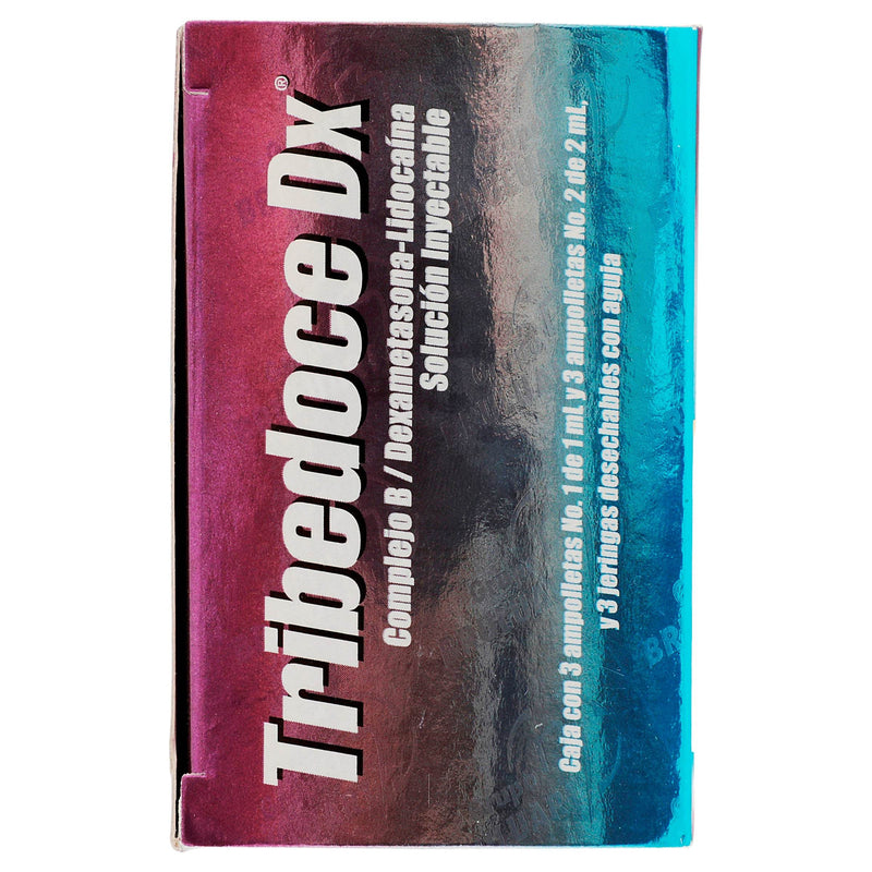 Tribedoce Dx 2Ml Con 3 Ampulas (Complejo B/Dexametasona/Lidocaina) - WeCare Pharma