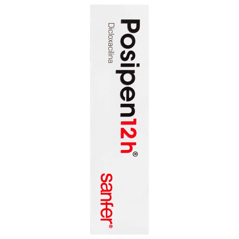 Posipen 12H 1G Con 10 Tabletas (Dicloxacilina) - WeCare Pharma