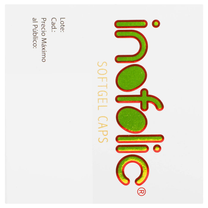 Inofolic 96.93G Con 60 Capsulas (Myo Inositol/Ac Folico/ Aceite De Soya) - WeCare Pharma