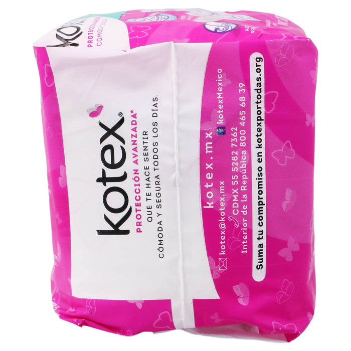 Toallas Kotex Ultradelgada Flujo Moderado Con Alas Con 10 - WeCare Pharma